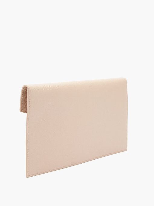 ysl beige clutch