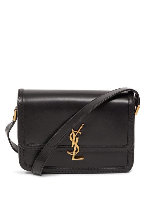 ysl leather shoulder bag