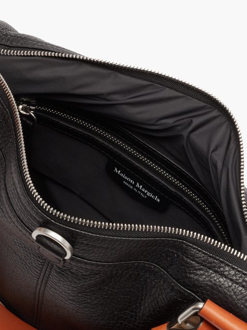 maison margiela leather shoulder bag