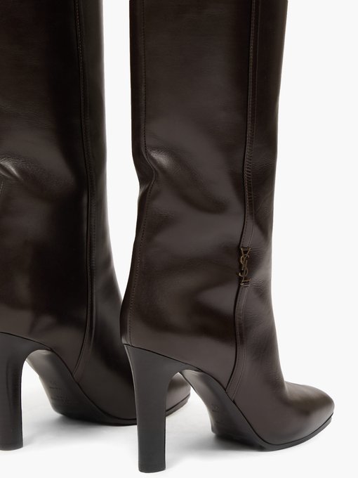 Jane knee-high leather boots | Saint 