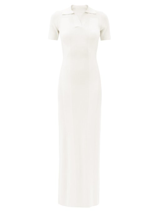 polo dress white