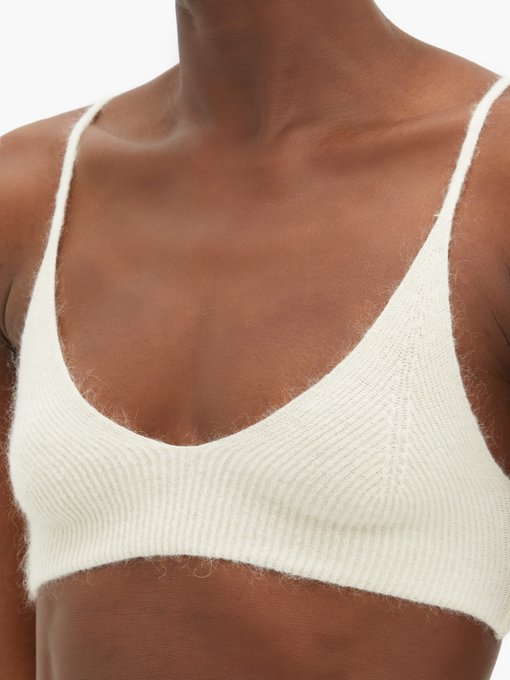knitted bralette top