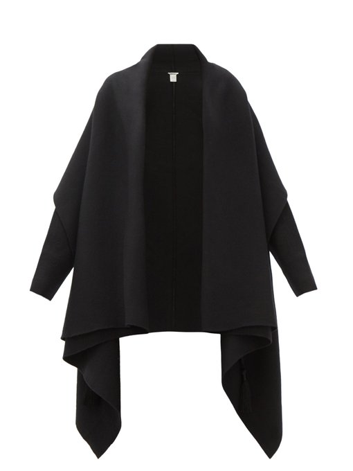 Asu tasselled cashmere and wool cape | The Row | MATCHESFASHION US