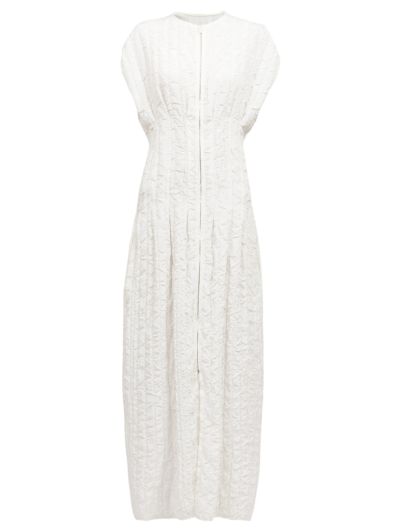 the row white dress