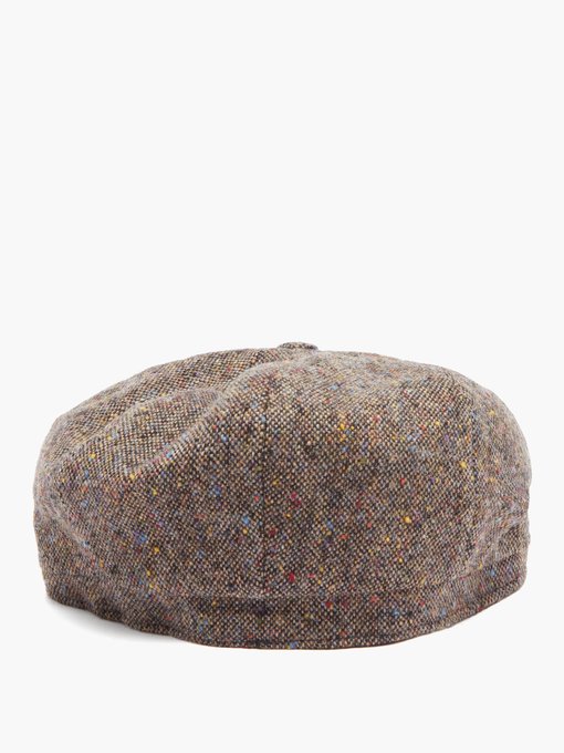 wool flat cap