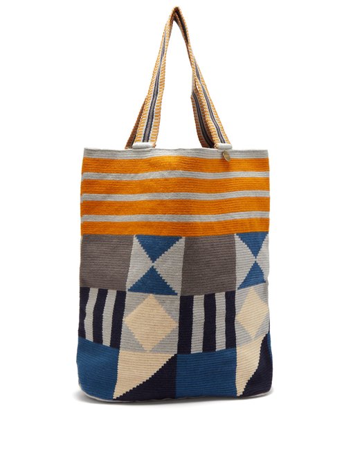 woven tote bag