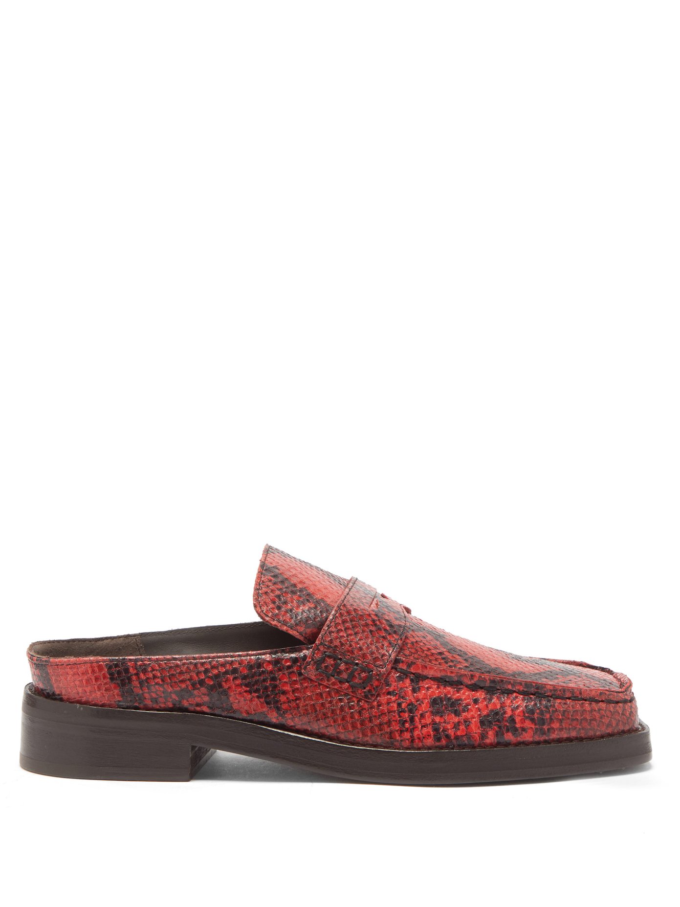 red rose loafers