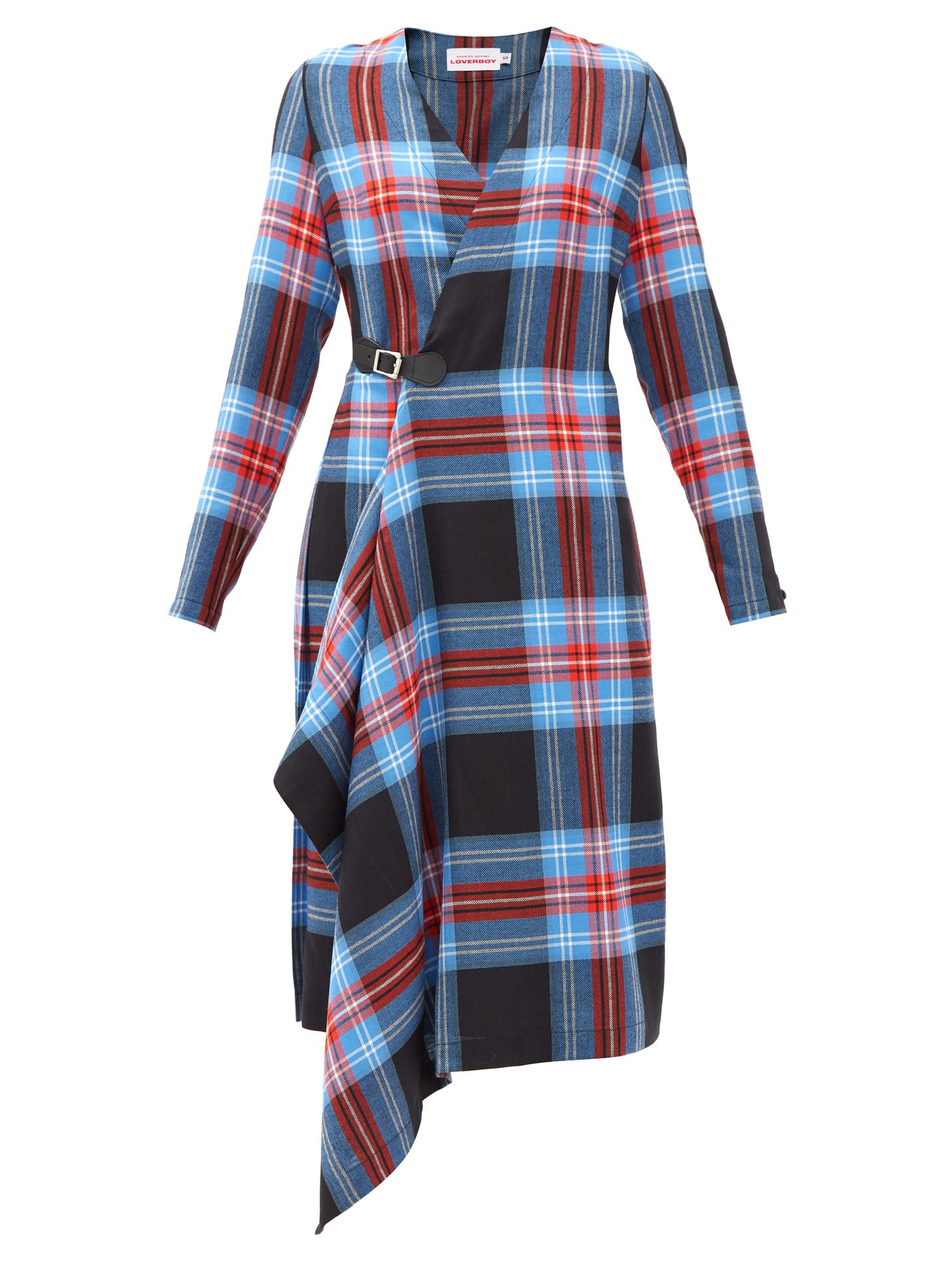 tartan wrap dress uk