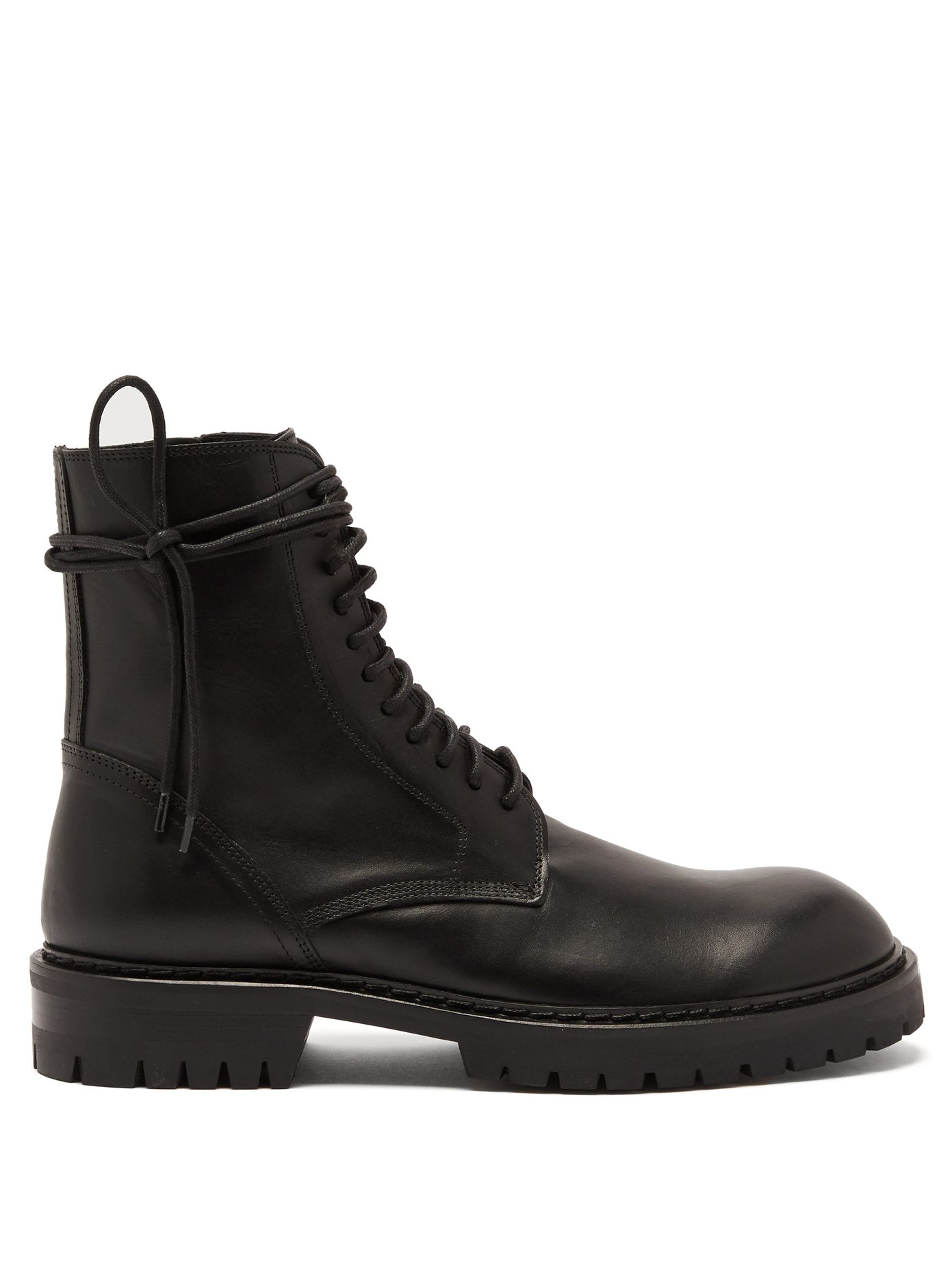 Leather combat boots | Ann 