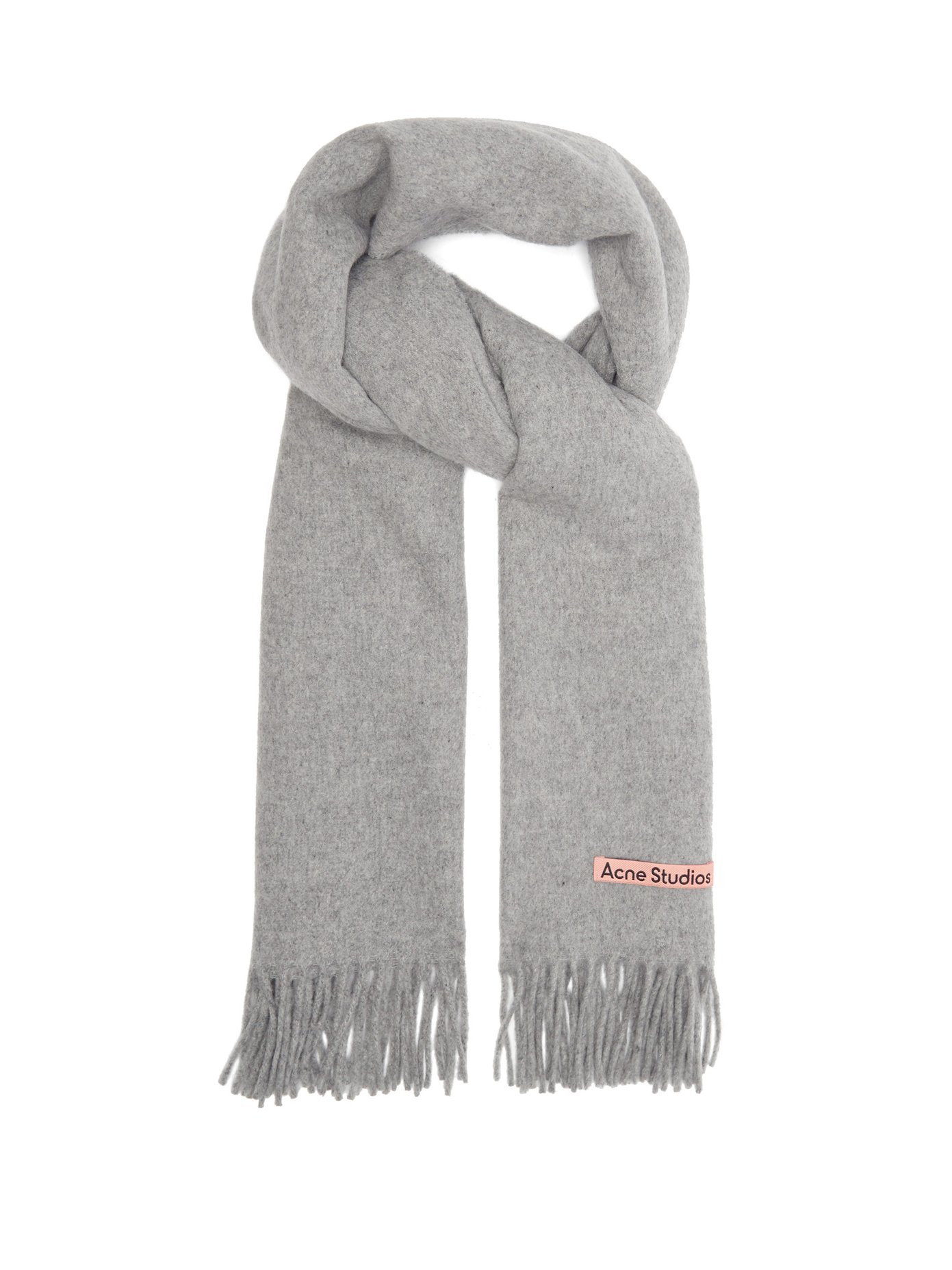 Canada New fringed wool scarf | Acne 