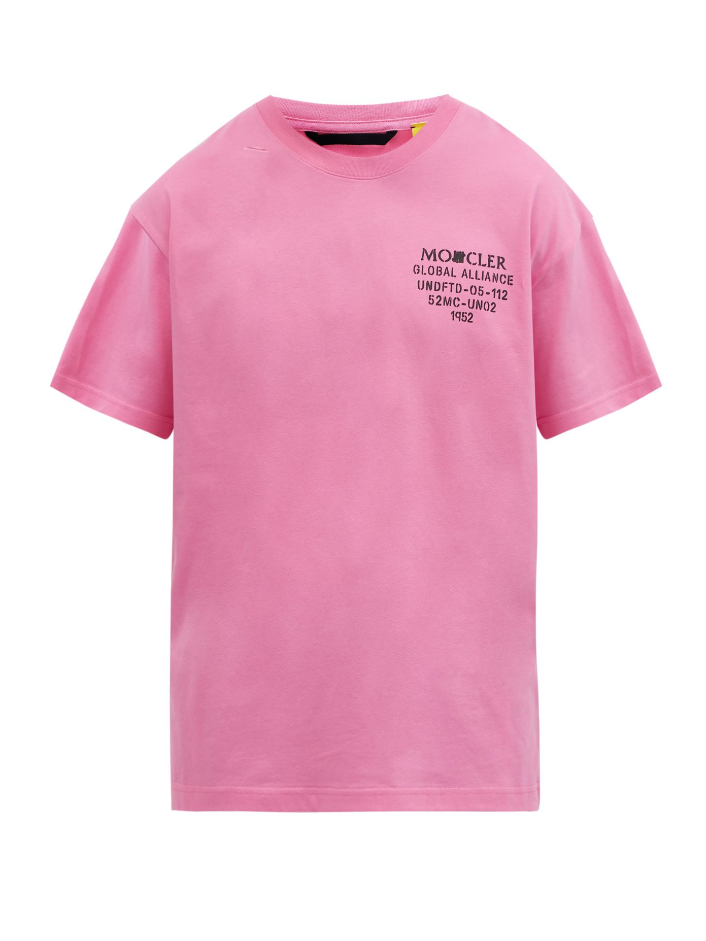 pink moncler shirt