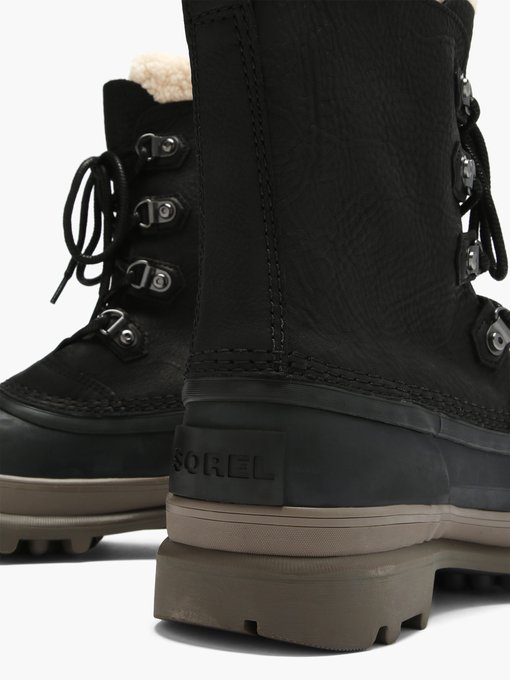 Sorel ソレル カリブー スタック ヌバックスノーブーツ Matchesfashion マッチズファッション