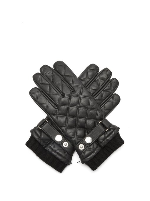 Dents Mens Hastings Leather Gloves.black  sz medium lined IDEA CHRISTMAS PRESENT