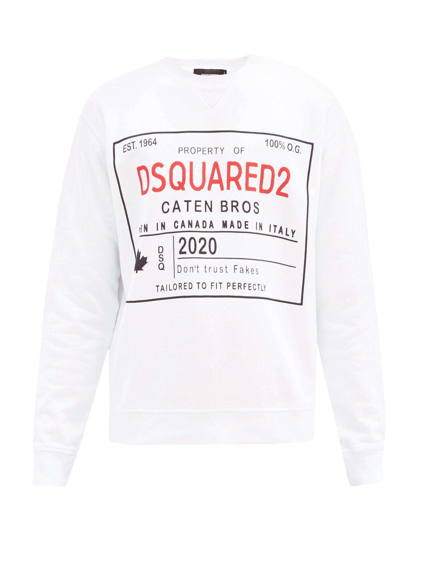 Dsquared2 Logo Print Sweatshirt Best Sale, 57% OFF 