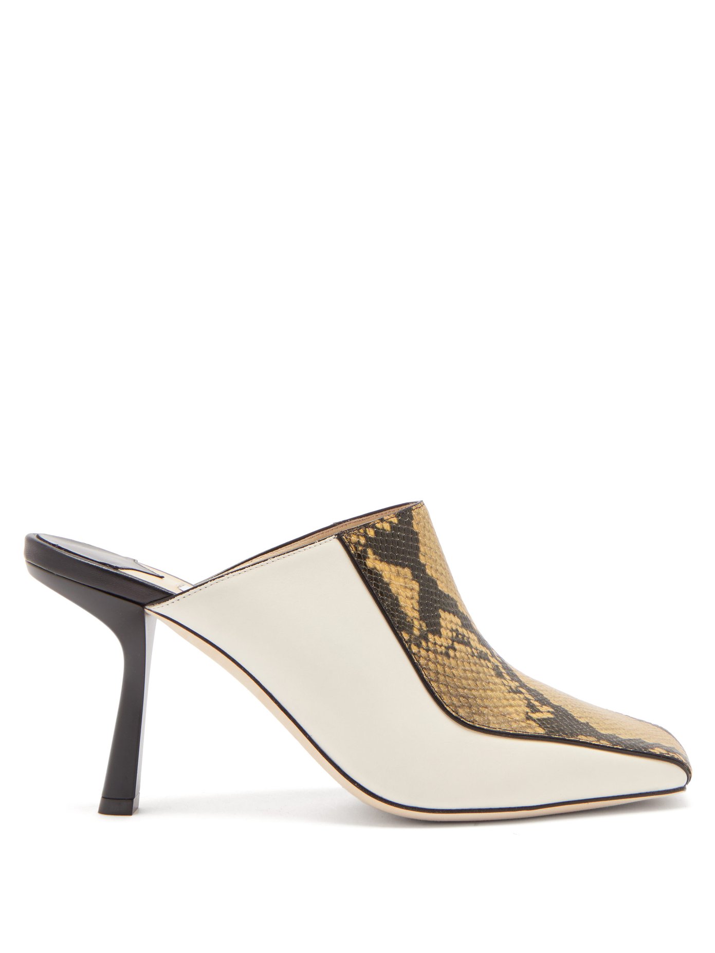 marcel snake effect ankle boots