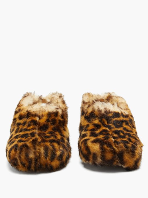 leopard print mules canada