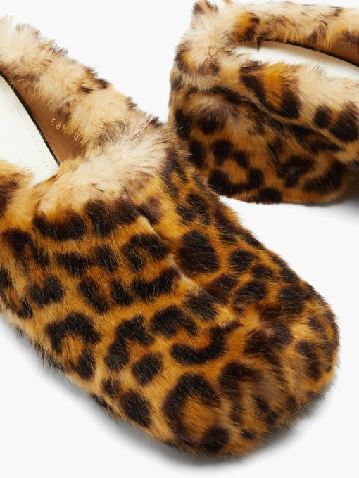 leopard print mules canada
