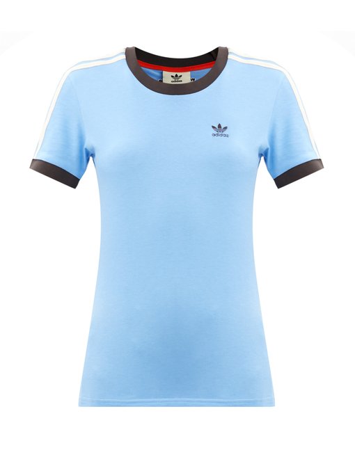 light blue adidas shirt