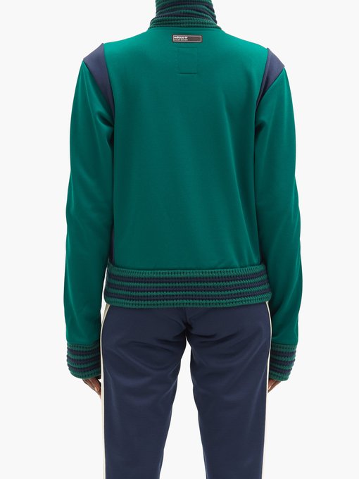 Lovers crochet-ribbed technical track top | Adidas X Wales Bonner ...