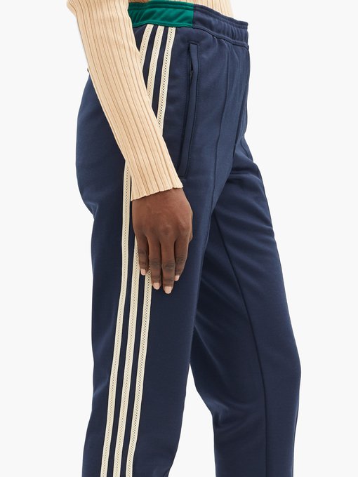 adidas track pants full stripe