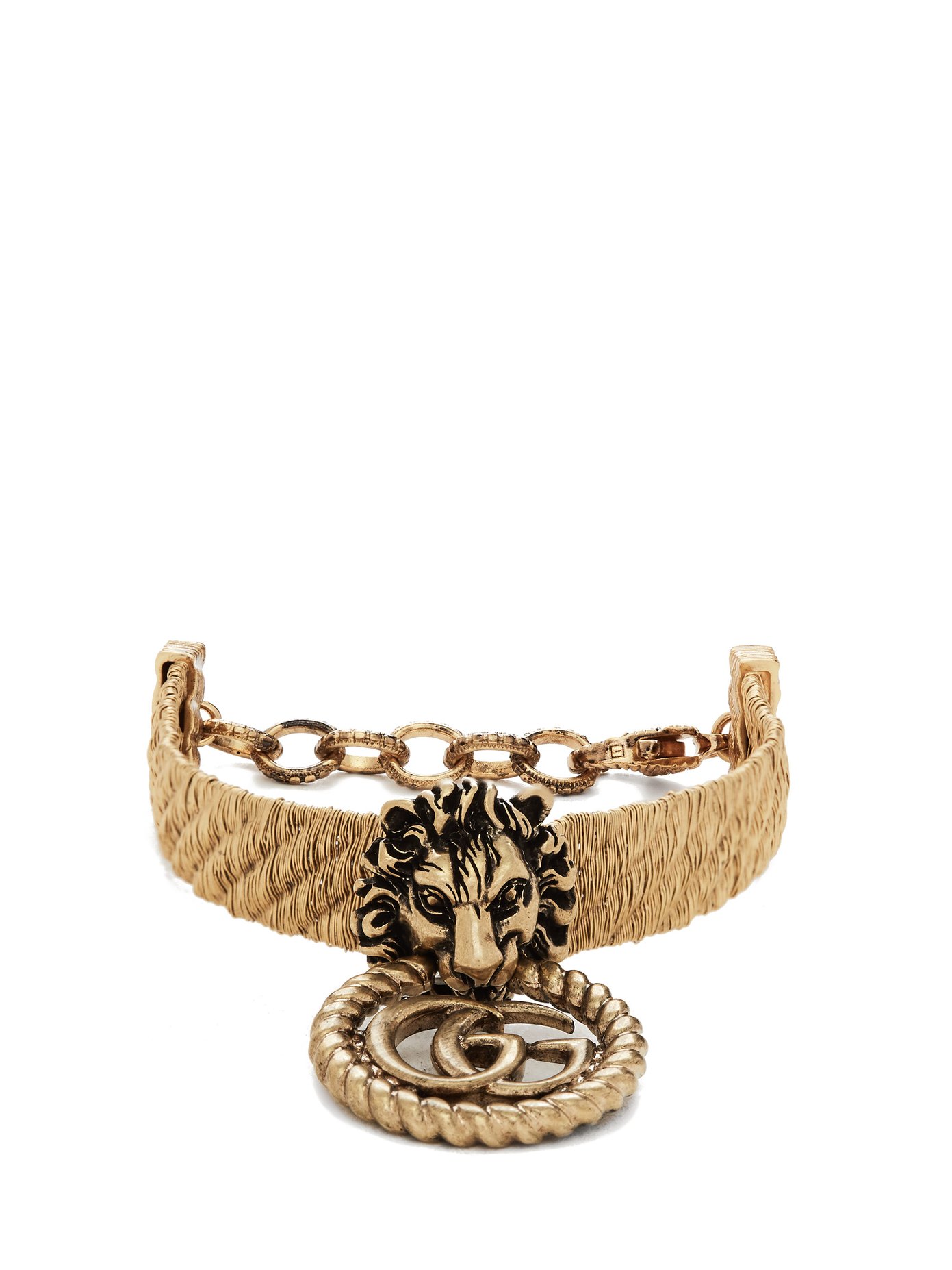 Lion-head bracelet | Gucci 