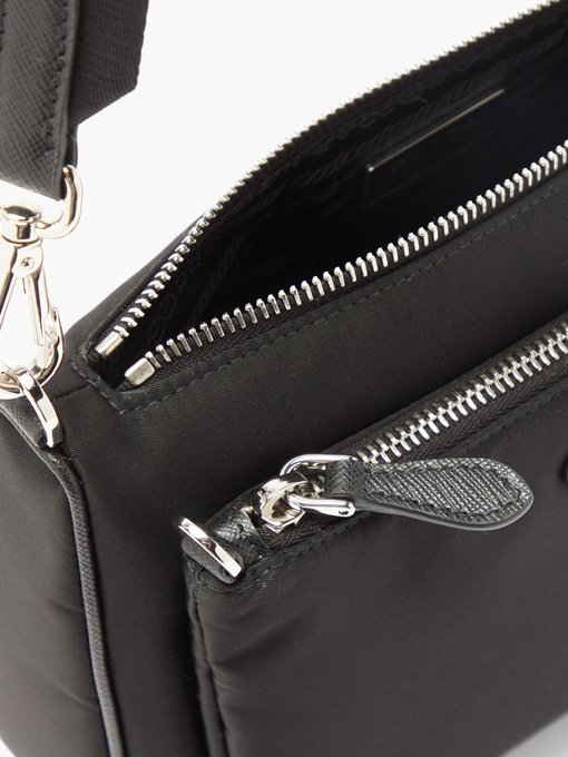 prada nylon baguette bag