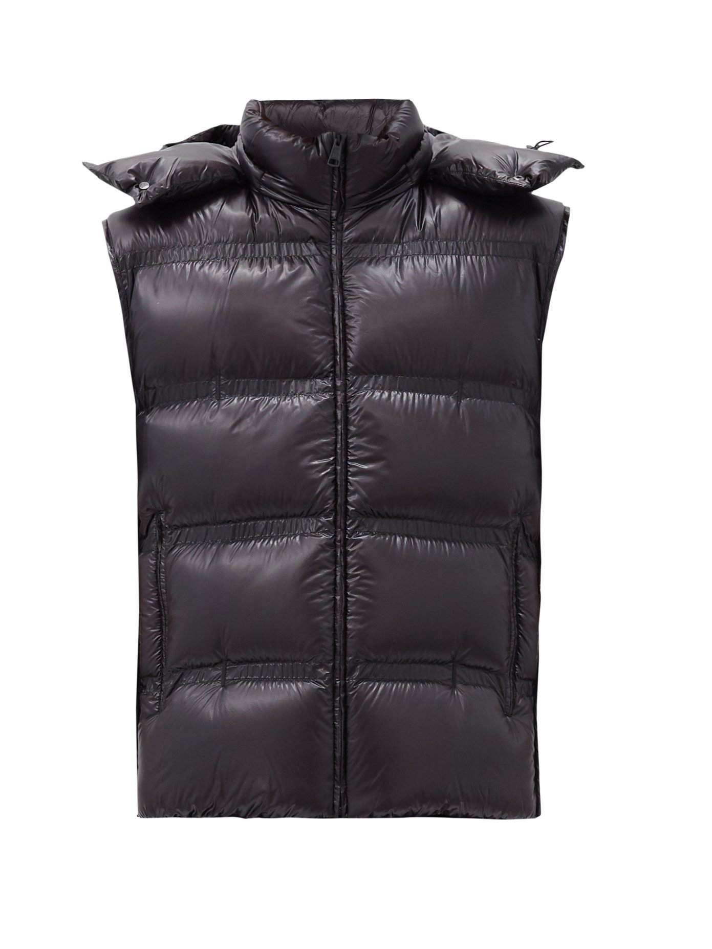 moncler gilet with hood