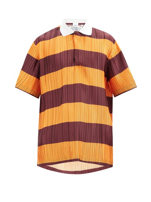 burberry orange shirt