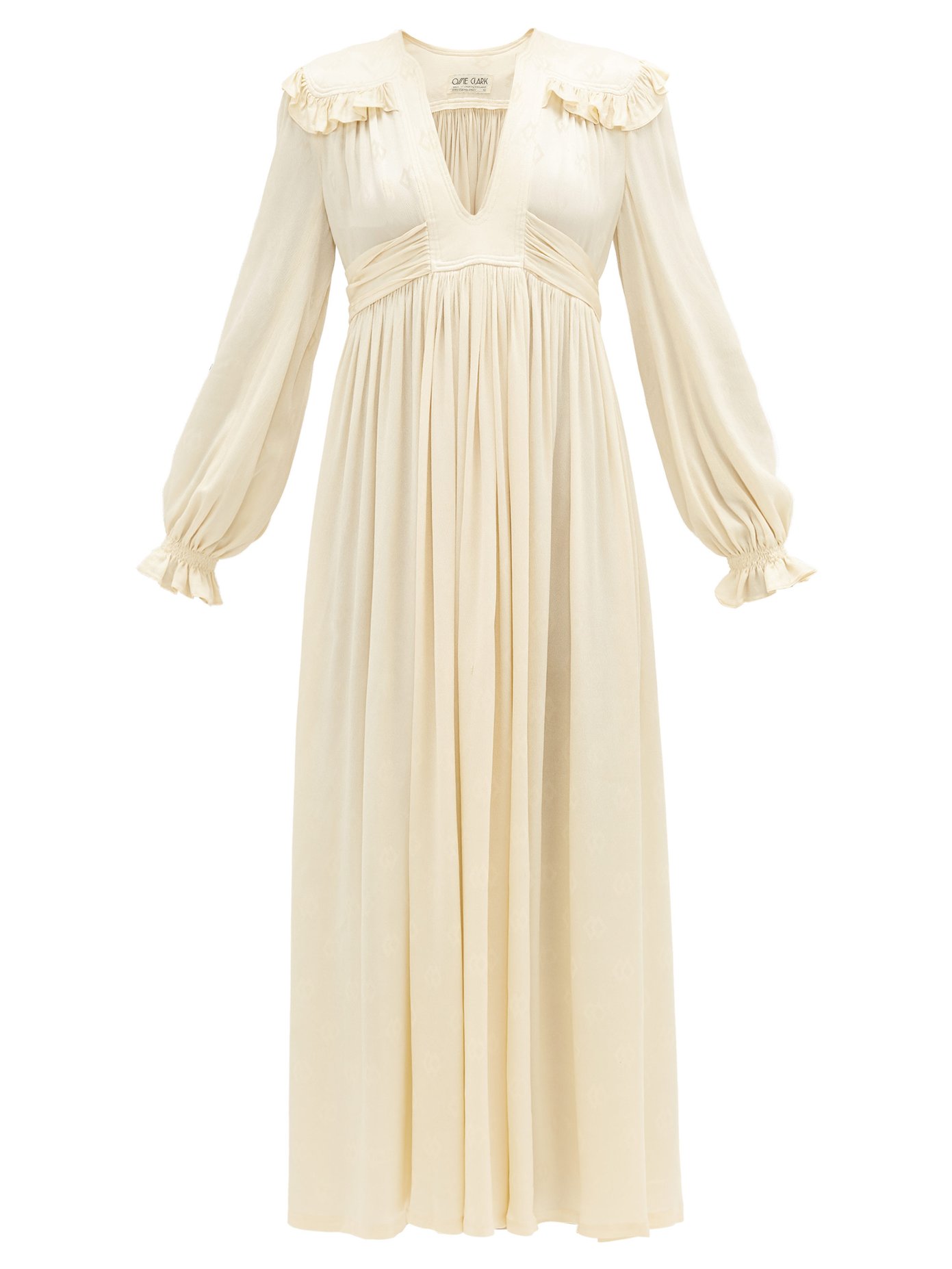 ossie clark maxi dress