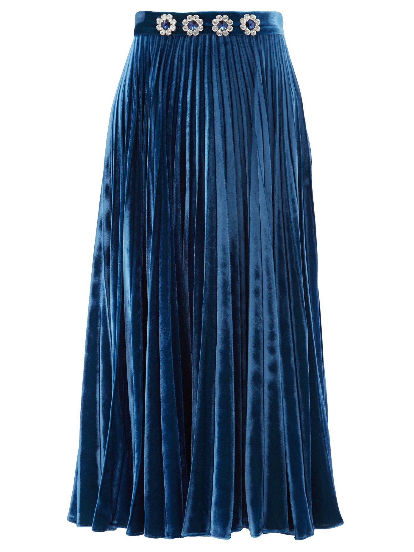 velvet maxi skirt