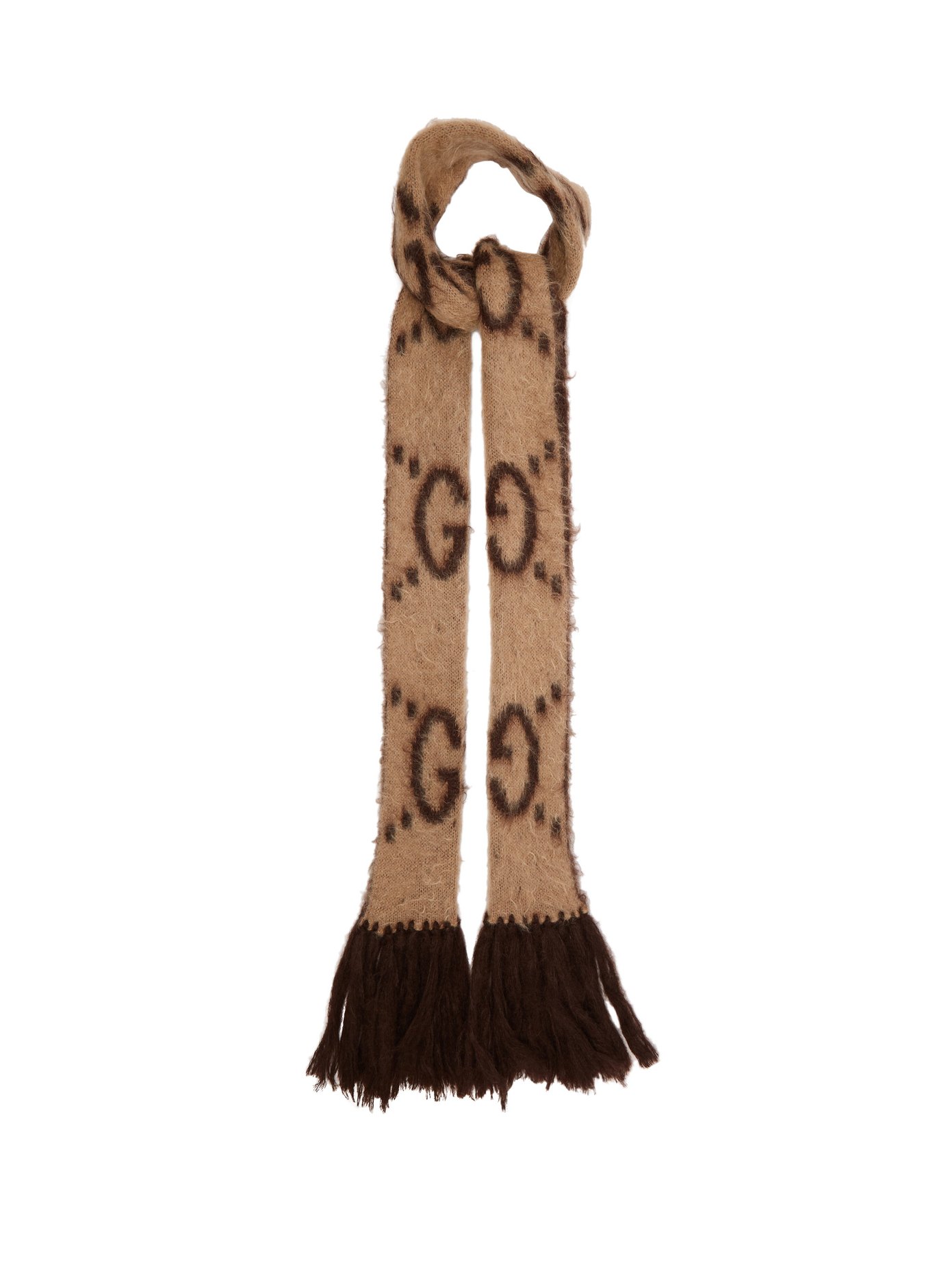 gucci gg logo scarf