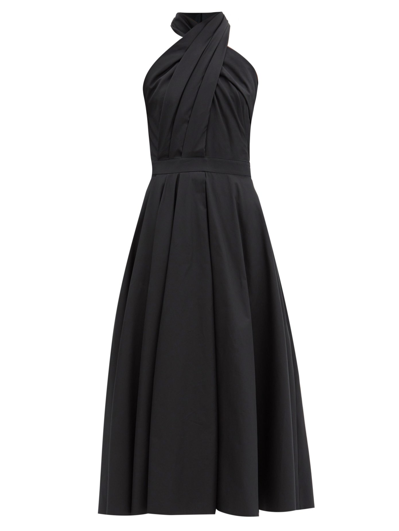 alexander mcqueen midi dress