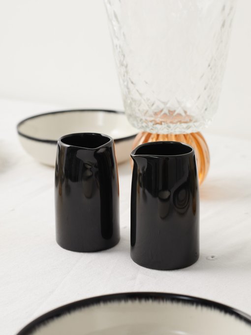 Glazed-porcelain milk jug | Serax x Ann Demeulemeester | MATCHESFASHION US