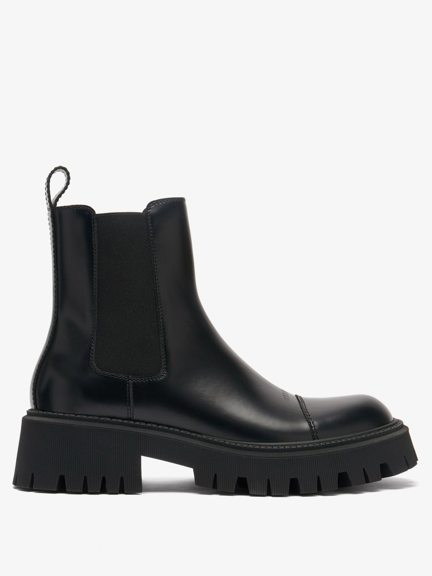 Tractor trek-sole leather Chelsea boots 
