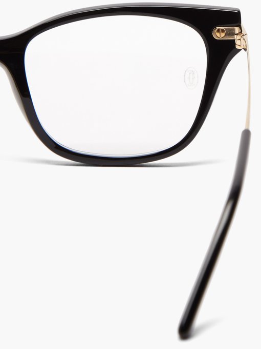 Cartier Eyewear カルティエ アイウェア コア キャットアイメガネ Matchesfashion マッチズファッション