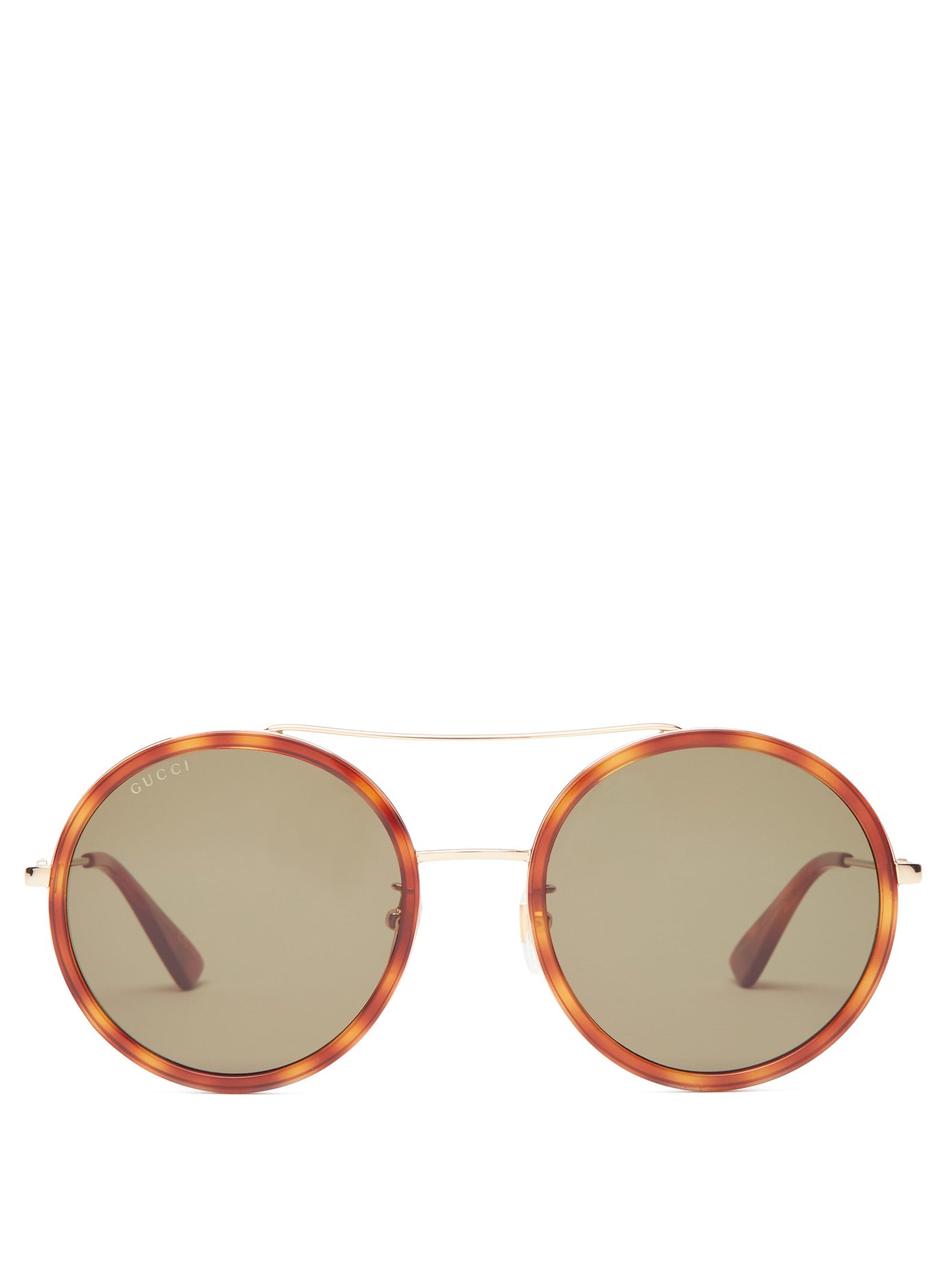 gucci round tortoise sunglasses
