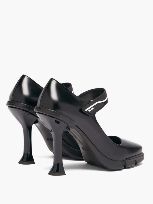 rubber mary jane shoes