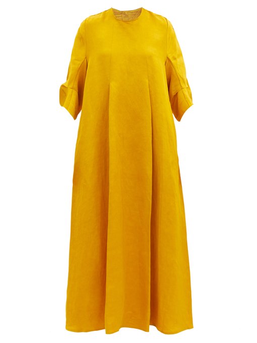 The Oil Rigger linen-blend swing maxi dress | Toogood | MATCHESFASHION UK