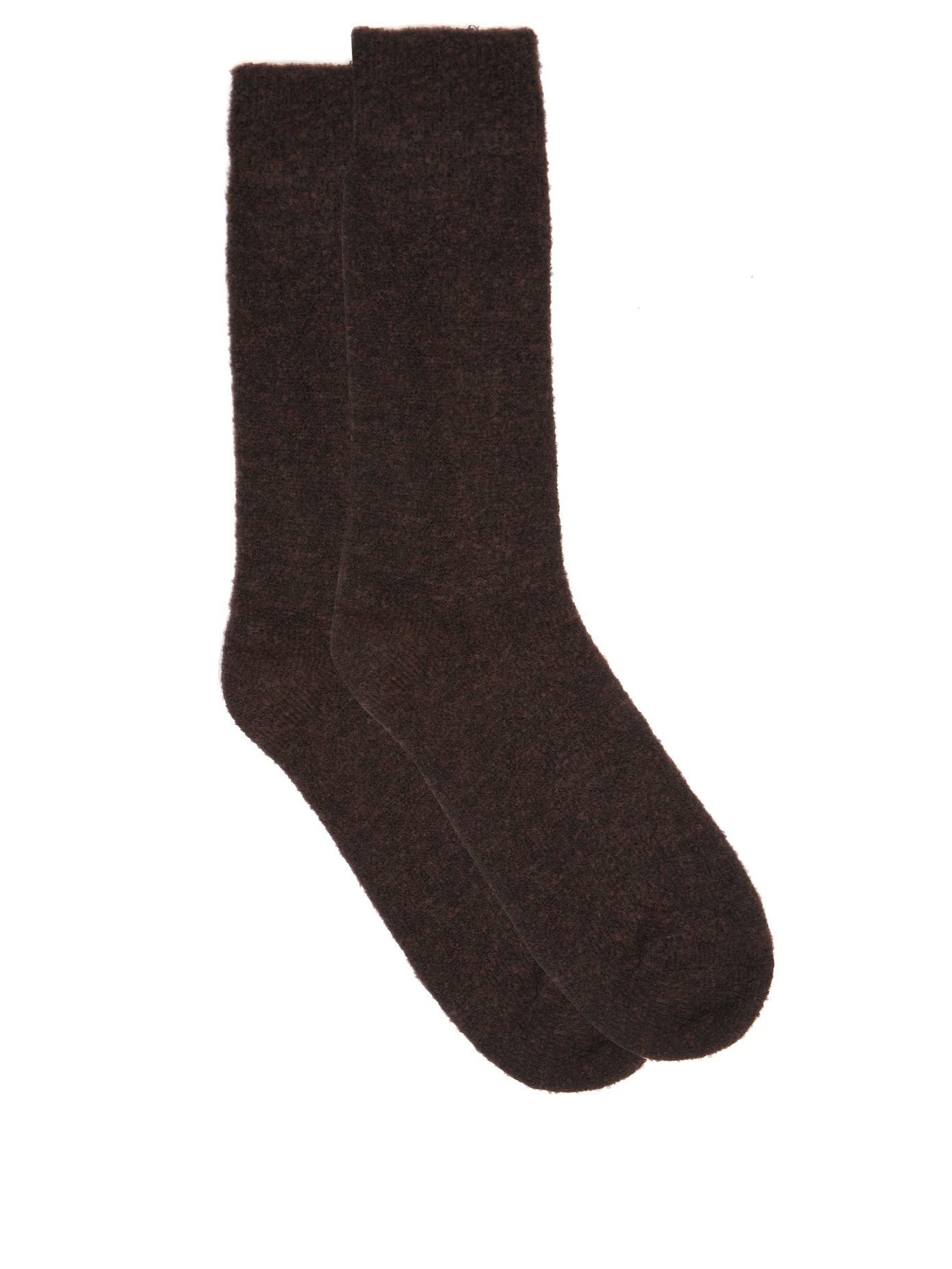 하울링 월리 메리노울 양말 Howlin Brown Wally merino-wool blend socks