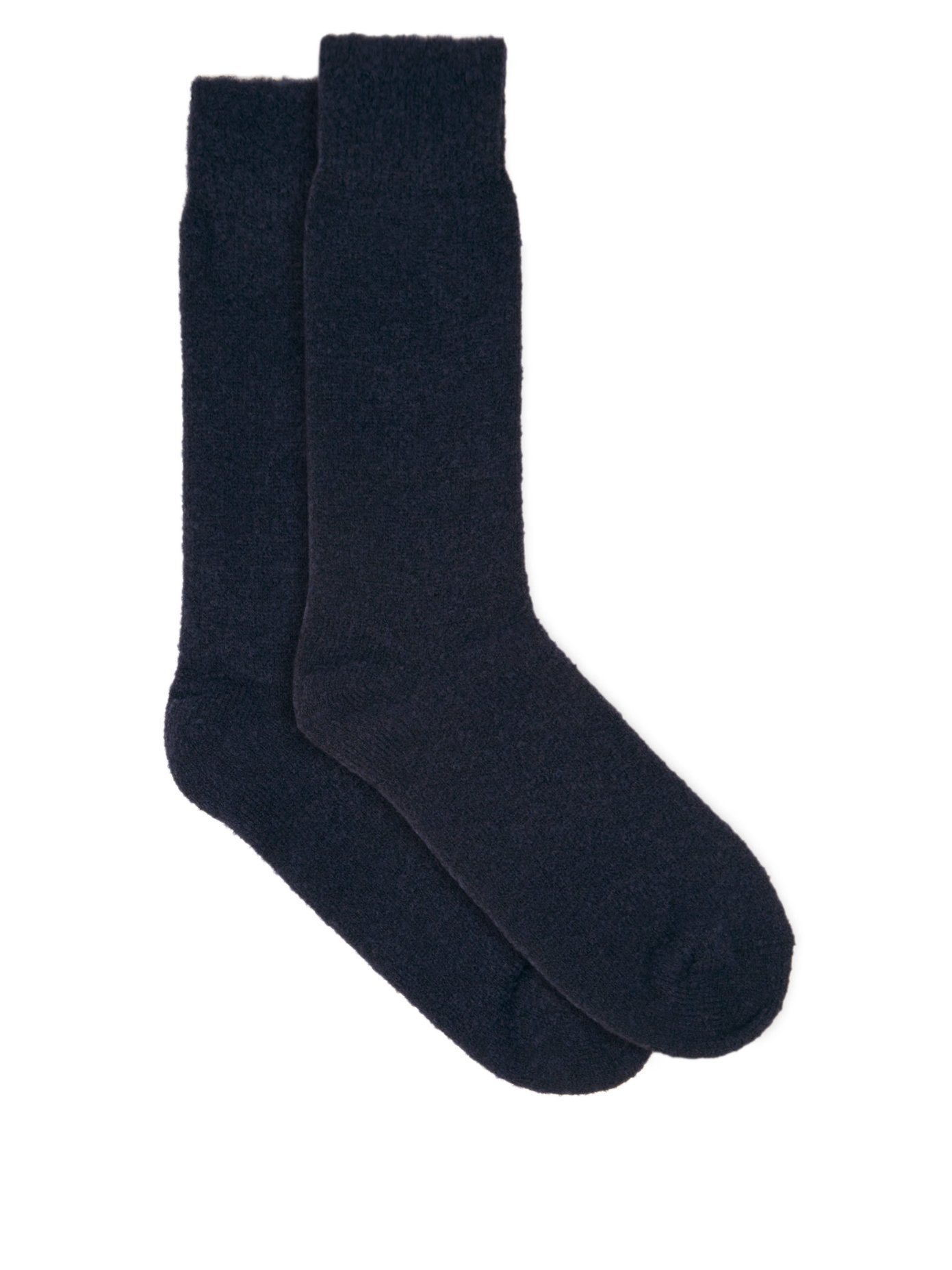 하울링 월리 메리노울 양말 Howlin Navy Wally merino-wool blend socks