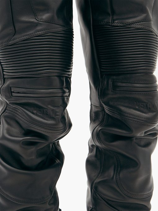 Over-the-knee leather boots | Vetements 