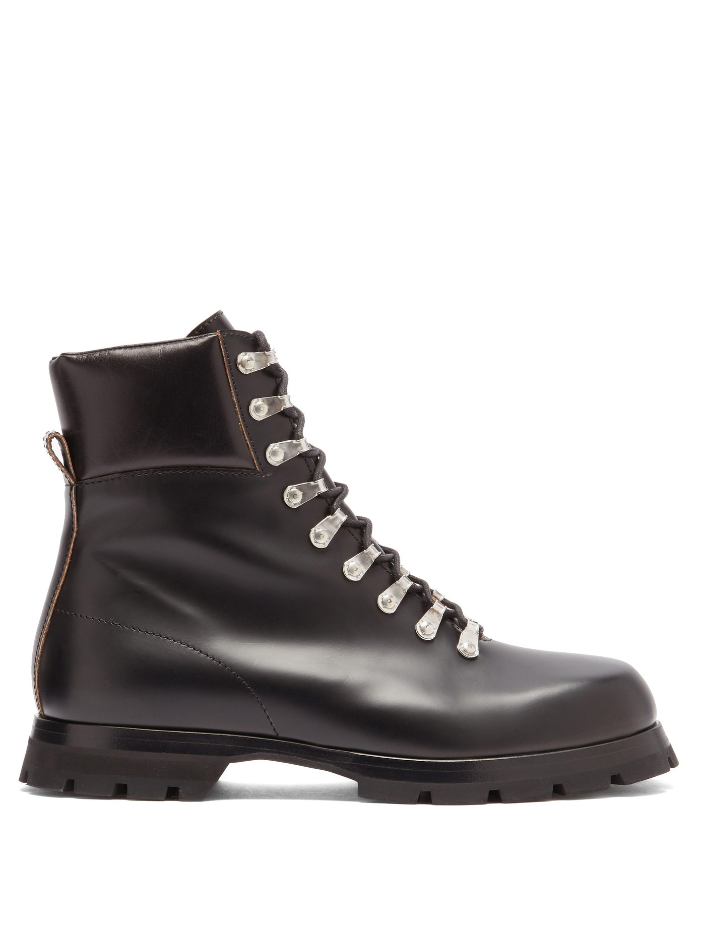 Lace-up leather boots | Jil Sander 
