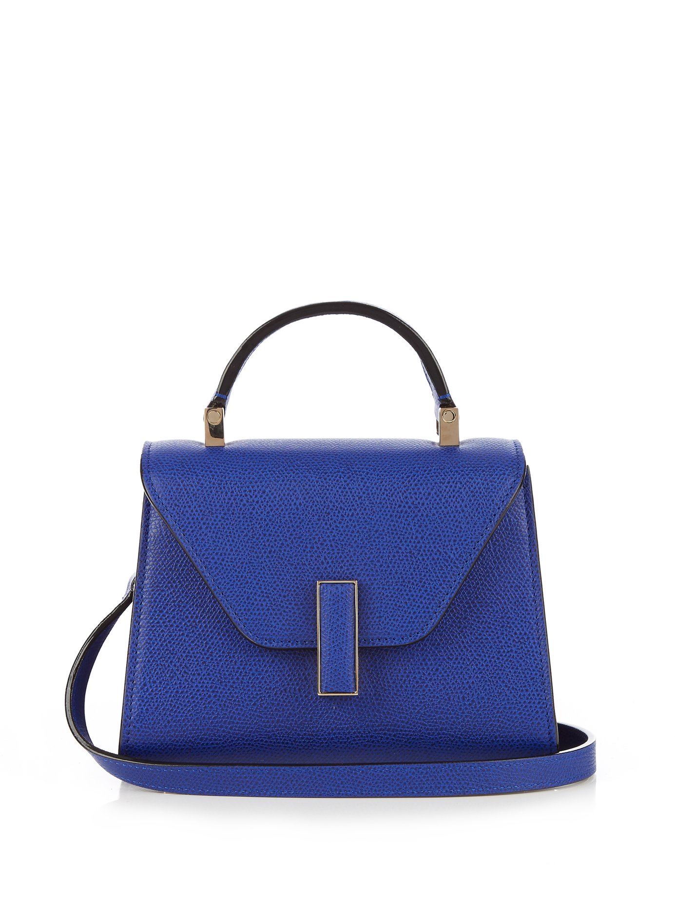 Iside micro grained-leather cross-body bag