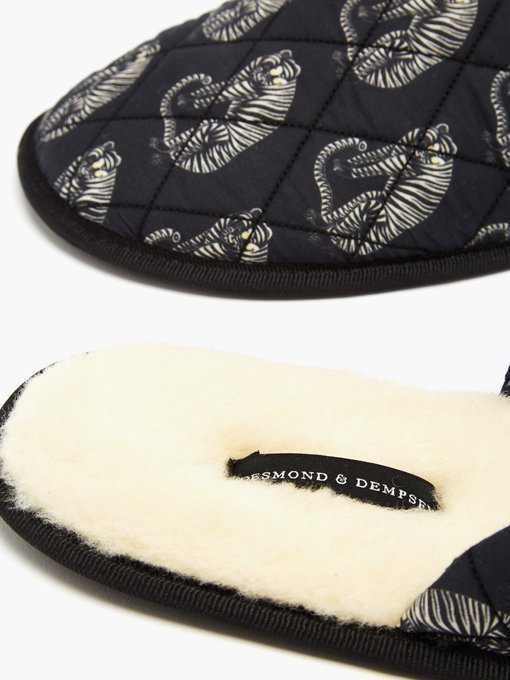 desmond suede moccasin slipper