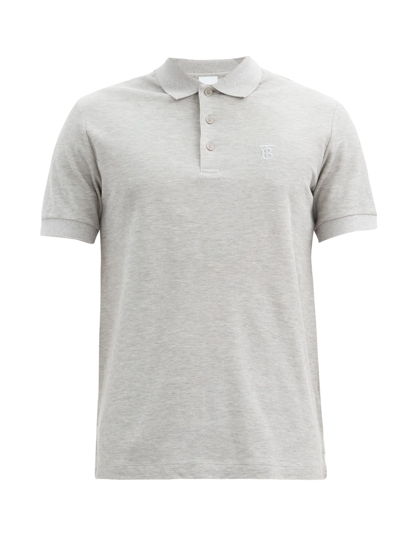 burberry grey polo shirt