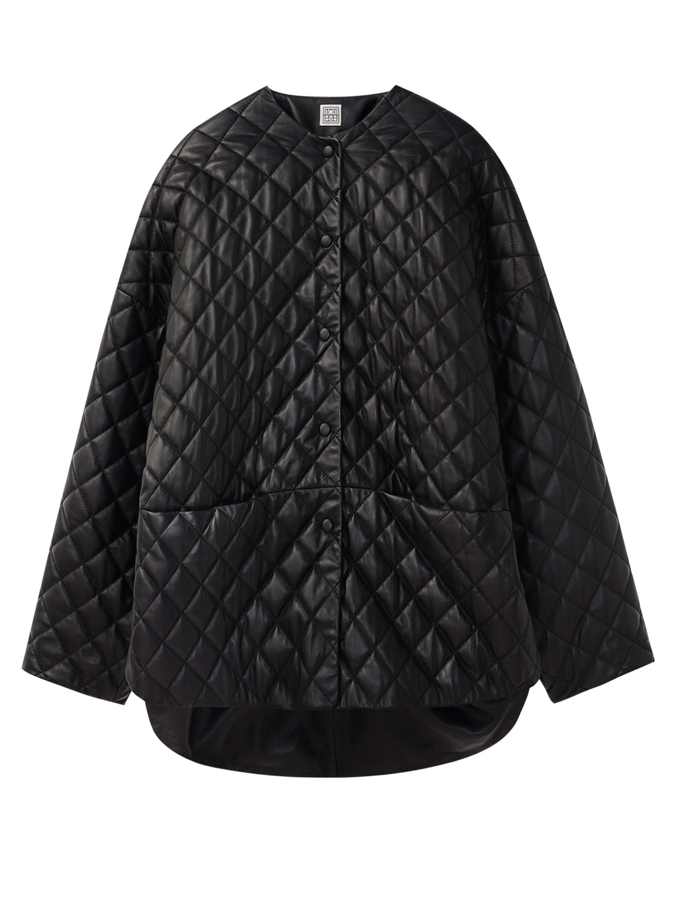 Quilted leather jacket | Totême 
