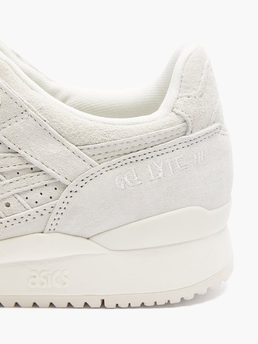 asics suede trainers