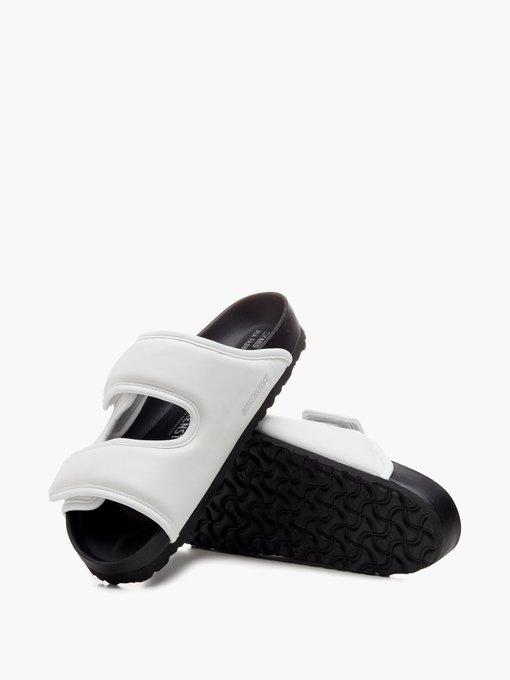 Cosy Padded Leather Sandals Birkenstock X Csm Matchesfashion Uk