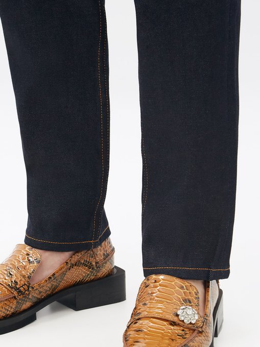 boot cut high rise jeans