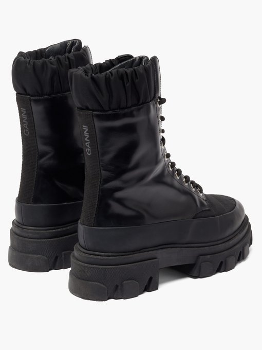 platform work boots